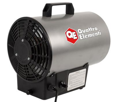 Нагреватель воздуха газовый QUATTRO ELEMENTI QE-12G (12кВт, 500 м.куб/ч,  0,8кг/ч, 4,5кг)