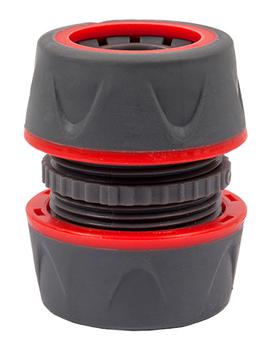 Муфта соединительная QUATTRO ELEMENTI ремонтная 3/4" - 3/4",  мягкий пластик (646-065)