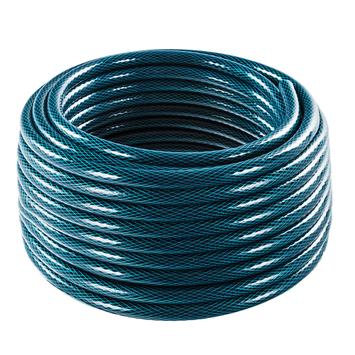 Шланг для воды садовый QUATTRO ELEMENTI Acquamarina 1" 25 метров, армированный, толщина стенки 3,2 мм, ПВХ (246-838)