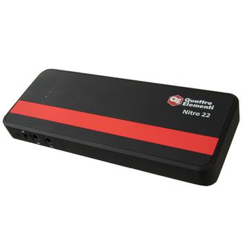 Пусковое устройство QUATTRO ELEMENTI Nitro 22  (12В, 22000 мАч, 700 А,  USB, LCD -  фонарь (790-342)