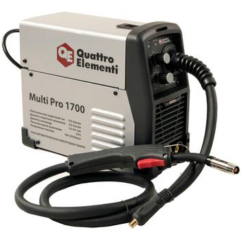 Аппарат полуавтомат. сварки, инвертор QUATTRO ELEMENTI Multi Pro 1700 (165A, 3 вида сварки MIG/MMA/TIG) (790-052)