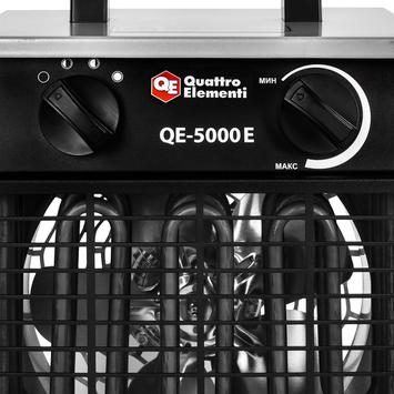 Нагреватель воздуха электрический с ТЭН QUATTRO ELEMENTI QE-5000 E (3,0/5,0 кВт, 220В, 400 м3/час)