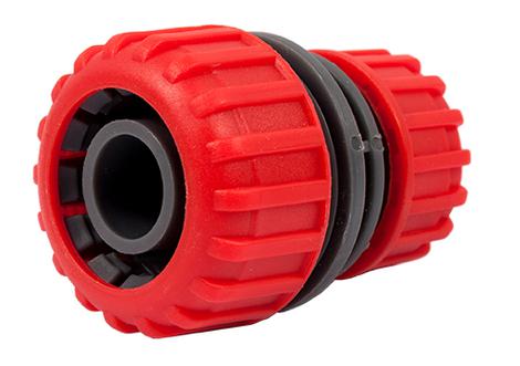 Муфта соединительная QUATTRO ELEMENTI для садового шланга   1/2" - 3/4", пластик