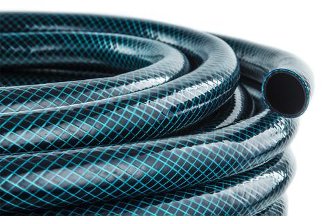 Шланг для воды садовый QUATTRO ELEMENTI Acquamarina 3/4" 25 метров, армированный, толщина стенки 2,4 мм, ПВХ (246-814)