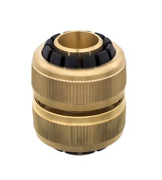 Муфта соединительная QUATTRO ELEMENTI ремонтная 3/4" - 3/4",  латунь (246-388)