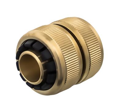 Муфта соединительная QUATTRO ELEMENTI для садового шланга 3/4" - 3/4", латунь