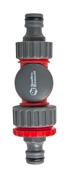 Штуцер для шланга QUATTRO ELEMENTI с изменяемым углом (241-482)