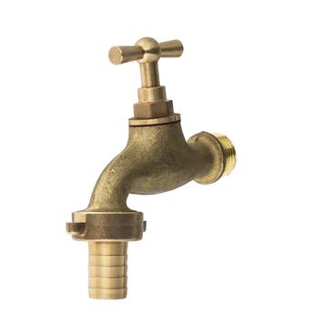 Кран водоразборный QUATTRO ELEMENTI с вентилем, 1/2", латунь (246-432)