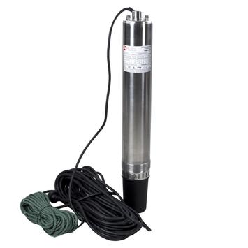 Насос глубинный QUATTRO ELEMENTI Deep 1000 (1000 Вт, 5200 л/ч, для чистой, 60 м, 10.8 кг, нерж.корпус, пров. 20м) (918-665)