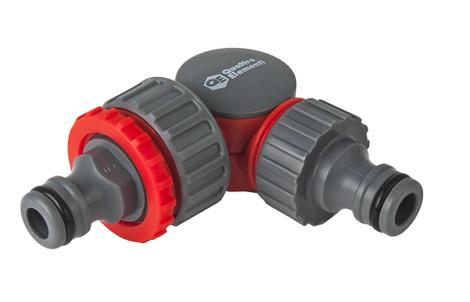 Штуцер для шланга QUATTRO ELEMENTI с изменяемым углом (241-482)