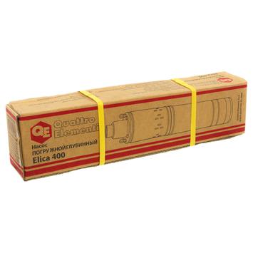 Насос глубинный QUATTRO ELEMENTI ELICA 400 (400 Вт, 2100 л/ч, для чистой, 50 м, 7.4 кг, нерж.корпус