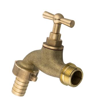 Кран водоразборный QUATTRO ELEMENTI с вентилем, 1/2", латунь (246-432)