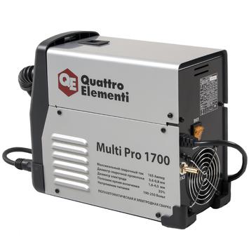 Аппарат полуавтомат. сварки, инвертор QUATTRO ELEMENTI Multi Pro 1700 (165A, 3 вида сварки MIG/MMA/TIG) (790-052)