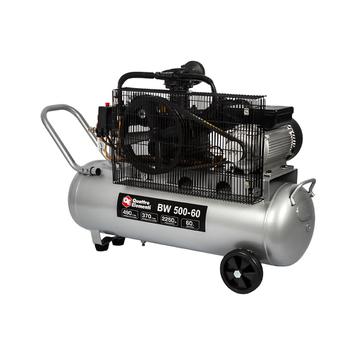 Компрессор масляный QUATTRO ELEMENTI BW 500-60 (490 л/мин, 60 литров, 2250 Вт, 8 бар, 65 кг, V-образн/ Ременной) (770-292)