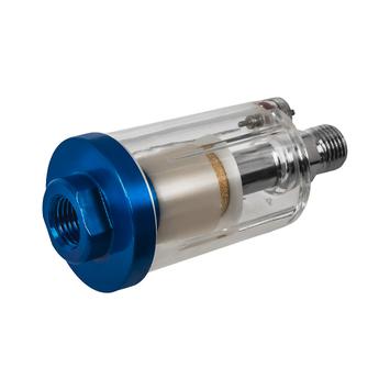 Фильтр воздушный QUATTRO ELEMENTI MF-1A влагоотделитель соединение папа 1/4" - мама 1/4" (771-046)