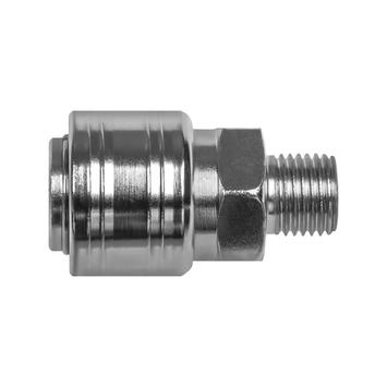 Фитинг-переходник QUATTRO ELEMENTI EQ2, соединение мама EURO - папа резьба 1/4 " (771-060)
