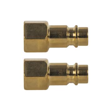 Фитинг-переходник QUATTRO ELEMENTI UQ-3, соединение папа EURO - мама резьба 1/4 ", ( 2 шт  (771-121)