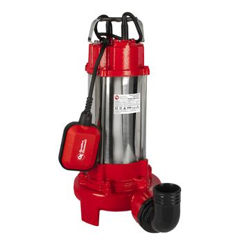 Насос фекальный QUATTRO ELEMENTI Sewage 1700F Ci-Cut (1700 Вт, 28000 л/ч, грязевой, 17 м, 21 кг, чугун, с НОЖОМ)