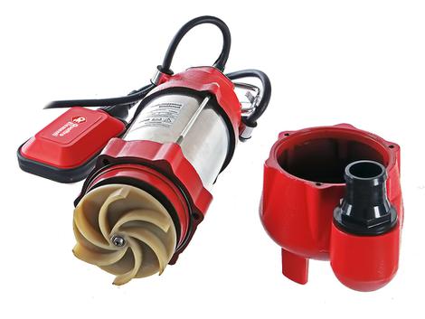 Насос фекальный QUATTRO ELEMENTI Sewage  300F Ci (300 Вт, 9000 л/ч, для грязной, 7 м, 9,0 кг)
