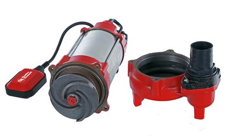 Насос фекальный QUATTRO ELEMENTI Sewage 1200F Ci (1200 Вт, 22000 л/ч, для грязной, 16 м, 21,0 кг)