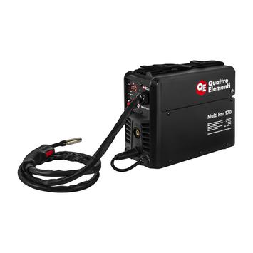 Аппарат полуавтомат. сварки, инвертор QUATTRO ELEMENTI Multi Pro 170 (170A, 3 вида сварки MIG/TIG/MMA, кат. 1кг, дисплей) (920-780)