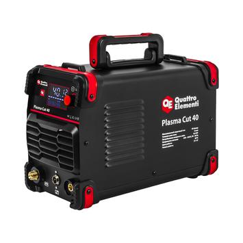 Аппарат плазменной резки, инвертор QUATTRO ELEMENTI Plasma Cut 40 (40 А, ПВ 60%, рез до 12 мм, плазмотрон в комплекте) (920-834)