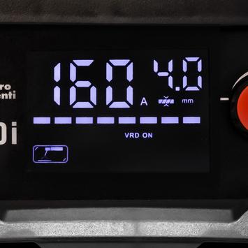 Аппарат электродной сварки QUATTRO ELEMENTI B 160i (160 А, электроды до 4.0 мм, LED дисплей, TIG-Lift) (922-623)