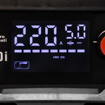 Аппарат электродной сварки QUATTRO ELEMENTI B 220i (220 А, электроды до 5.0 мм, LED дисплей, TIG-Lift) (922-647)