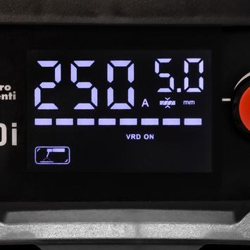 Аппарат электродной сварки QUATTRO ELEMENTI B 250i (250 А, электроды до 5.0 мм, LED дисплей, TIG-Lift) (922-654)