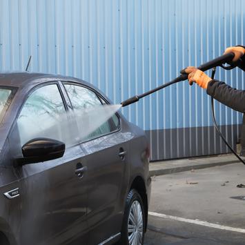 Мойка высокого давления QUATTRO ELEMENTI   VERONA 150 Turbo (2000 Вт, 150 Бар, 400 л/час, Колеса) + роторная насадка (242-328)