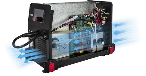Аппарат полуавтомат. сварки, инвертор QUATTRO ELEMENTI Multi Pro 220 (220A, 3 вида сварки MIG/TIG/MMA, кат. 5кг, дисплей) (920-803)