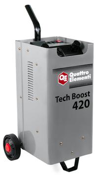 Пуско-зарядное устройство QUATTRO ELEMENTI Tech Boost 420 ( 12 / 24 Вольт, заряд до 75А, п (771-459)