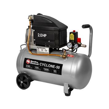 Компрессор масляный QUATTRO ELEMENTI CYCLONE-50 ( 240 л/мин, 50л, 1500 Вт, 8 бар, 32,5кг) (248-634)