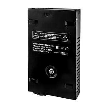 Стабилизатор напряжения настенный QUATTRO ELEMENTI Stabilia 1000 W-Slim (1000 ВА, 140-270 В) (917-773)